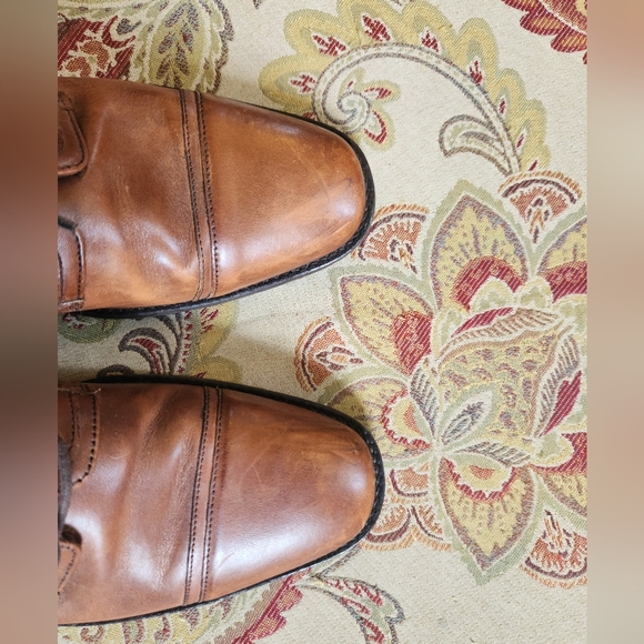 Johnston & Murphy Brown Leather Dress Shoes Size 7 - Picture 4 of 5